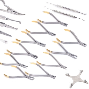 Orthodontic Pliers & 18 Pcs Set